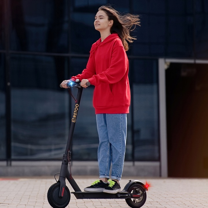 HULAJNOGA ELEKTRYCZNA 20km/h LED SKŁADANA