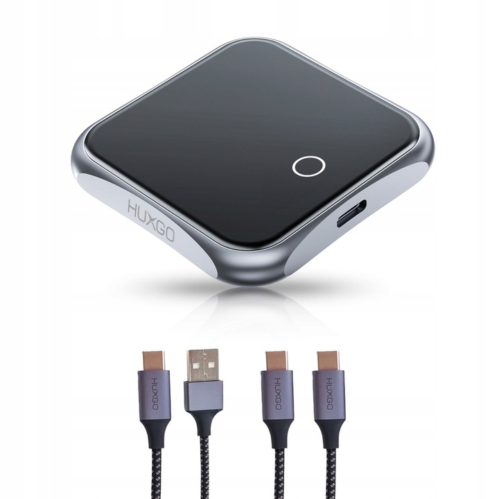 HUXGO bezprzewodowy adapter 2w1 do Apple CarPlay i Android Auto BY963A