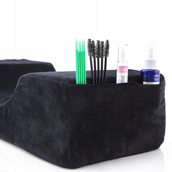 Profesjonalna poduszka do przedłużania rzęs czarna