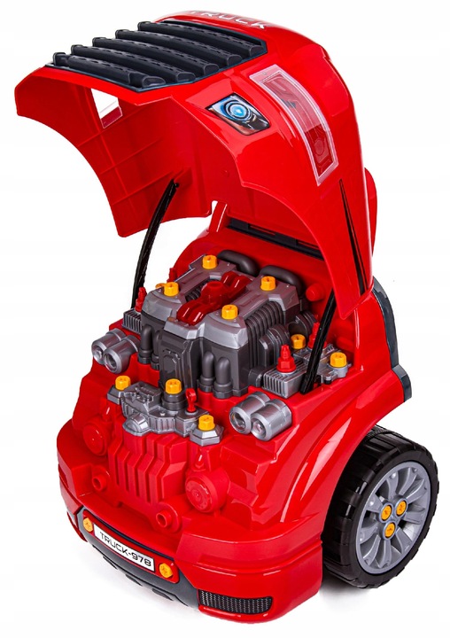 ZESTAW WARSZTAT MECHANIKA SAMOCHÓD SILNIK DO ROZKRĘCANIA AUTO Pilot Dźwięk