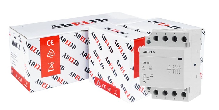 STYCZNIK MODUŁOWY 63-04 230V 63A 3P 4NC 3-FAZ 40A