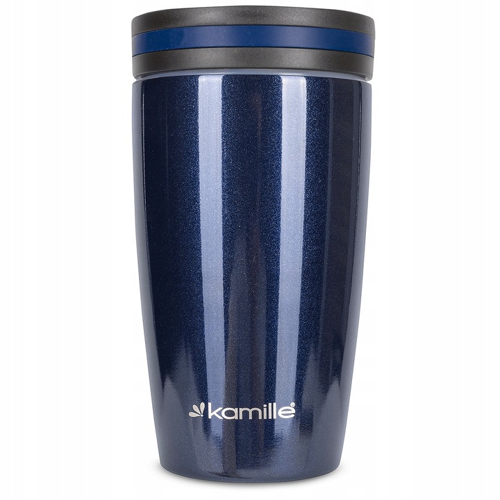 KUBEK TERMICZNY TERMOS BUTELKA BIDON NA KAWĘ HERBATĘ SZCZELNY 320ml KAMILLE