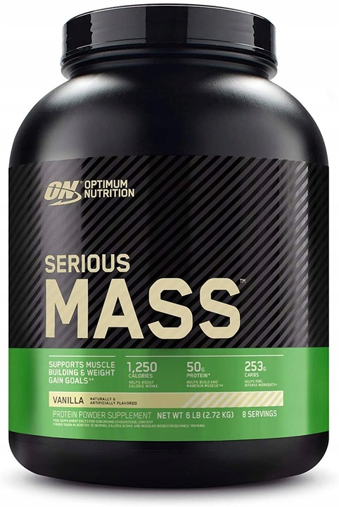 Optimum Serious Mass 2730g GAINER BIAŁKO MASA SIŁA