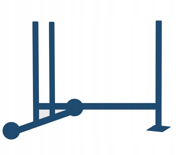 Oryginalny Stół Stojak Nogi Łuparka do Drewna Hydrauliczna Rębak Podstawa