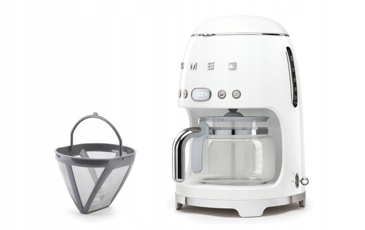Ekspres do kawy przelewowy 1,4l Smeg DCF02WHEU