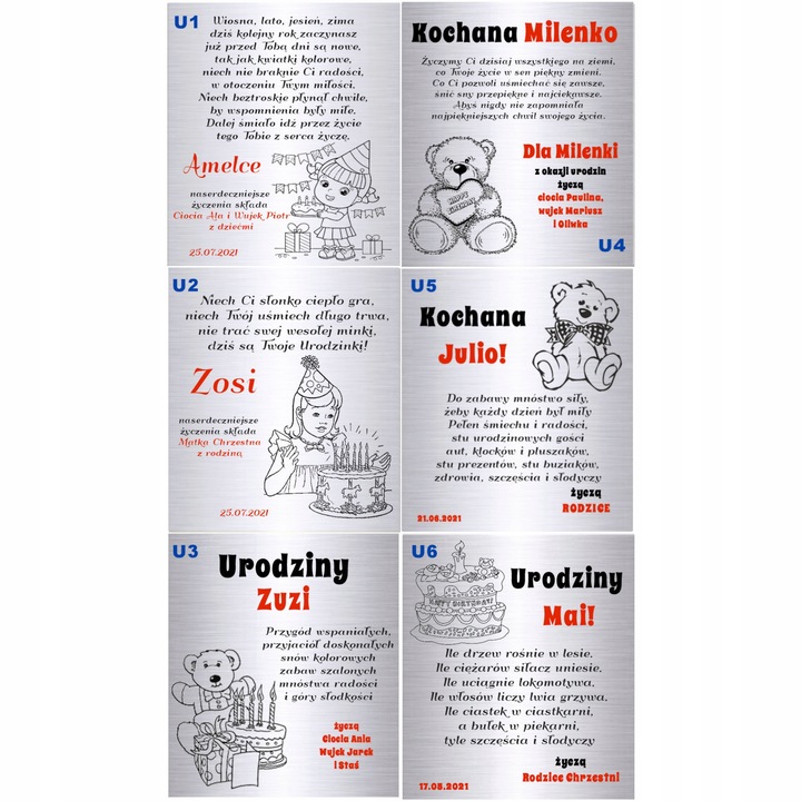 Srebrna bransoletka 925 Aniołek Koniczynka Grawer