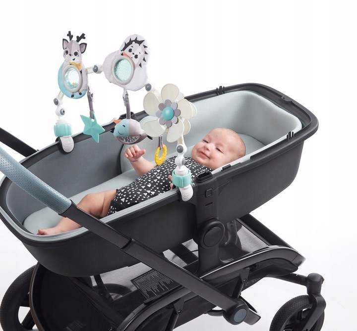 Łuk z zabawkami - Magiczna Kraina - czarno-biały