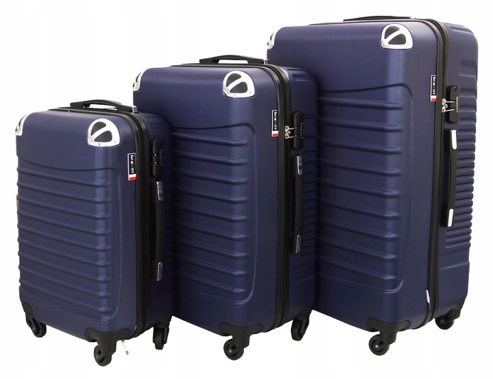 ZESTAW WALIZEK 3w1 WALIZKA PODRÓŻNA NA KÓŁKACH GRAVITT 2023