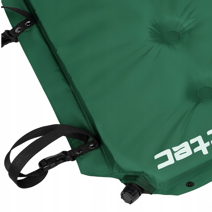 MATA SAMOPOMPUJĄCA KARIMATA DMUCHANA TREKKINGOWA Z PODUSZKĄ 193X68X3,5CM