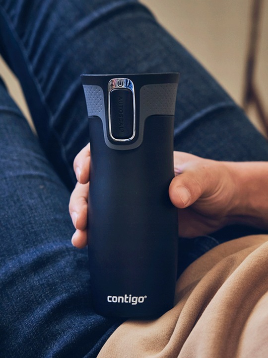 Kubek termiczny Contigo West Loop 2.0 470ml - czarny mat