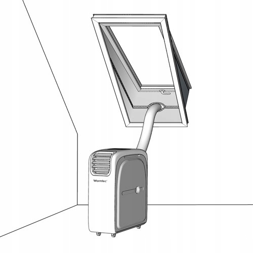 Uszczelka okienna do klimatyzatora przenośnego AirStop 4m Warmtec