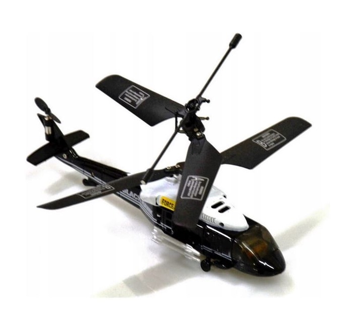 HELIKOPTER ŚMIGŁOWIEC ZDALNIE STEROWANY ŻYROSKOP BLACKHAWK HK-4 PODCZERWIEŃ