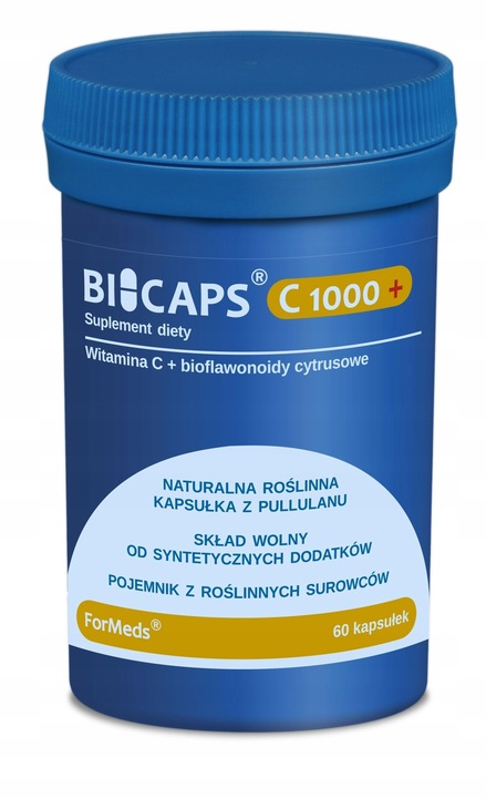ForMeds BICAPS Naturalna Witamina C 1000+ 60 kaps.