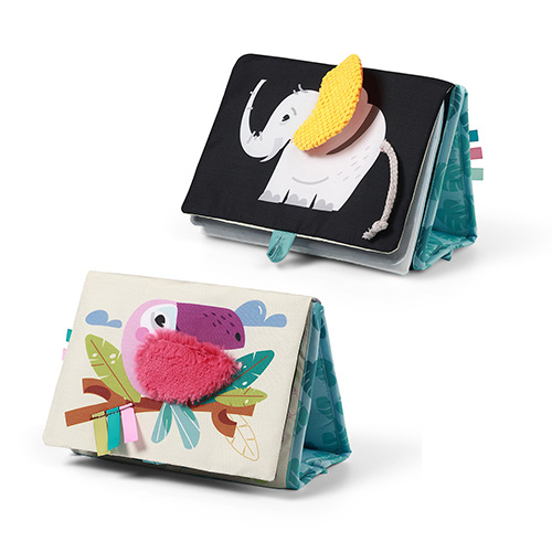 BABYONO Książeczka sensoryczna SAFARI 1564