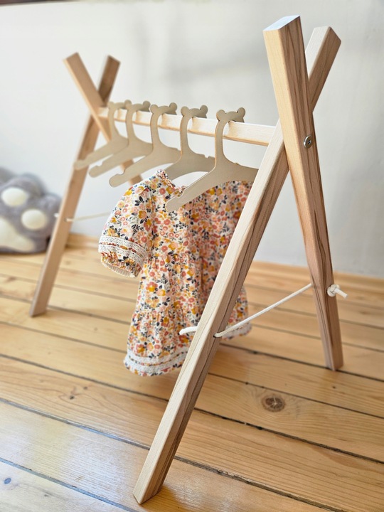 Stojak edukacyjny Baby Gym BUKOWY Heli Woodi producent