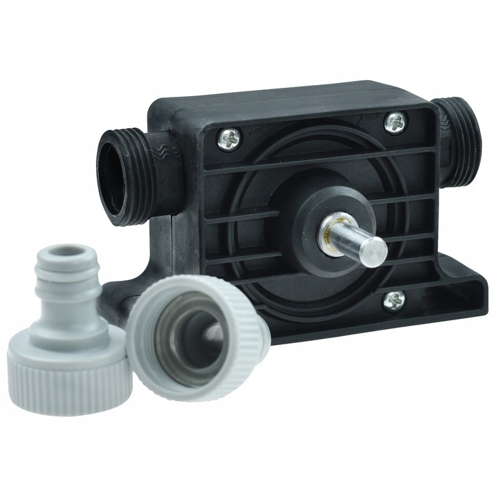 REXXER ZESTAW,POMPKA NA WIERTARKĘ 3/4" + WĄŻ 2 M + OPASKI 900L/h