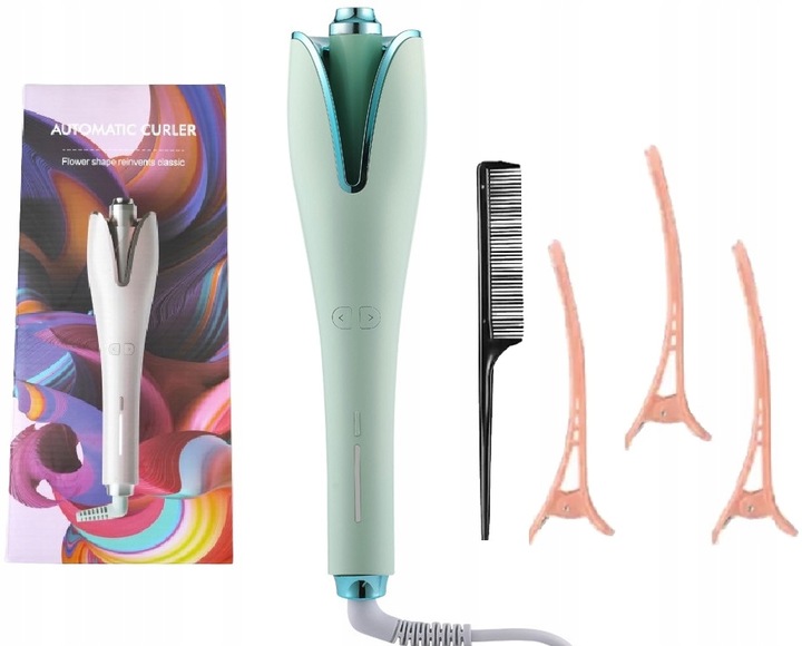 LOKÓWKA CERAMICZNA AUTOMATYCZNA SPIN CURL DO WŁOSÓW ROBIENIA LOKÓW