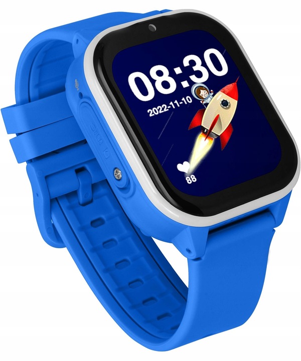 Smartwatch dziecięcy Garett Kids Sun Ultra 4G Blue POLSKA FIRMA
