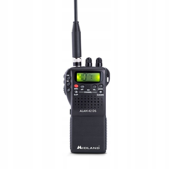 ALAN 42 DS CB RADIO RĘCZNE ADAPTER RĘCZNIAK X7H