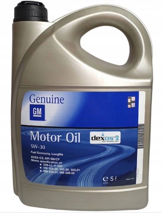 GM Dexos 2 5W-30 5L / 93165557 Produkcji 11/2024