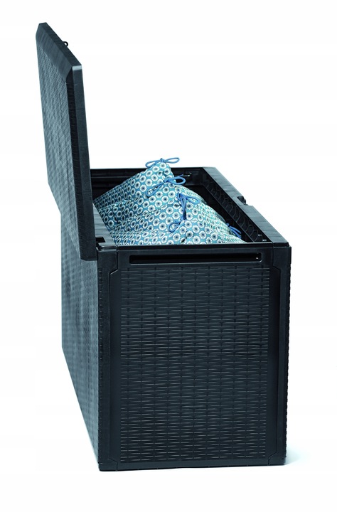 Skrzynia ogrodowa Boxe Rato Plus 290l Antracyt - Prosperplast MBRP290-S433