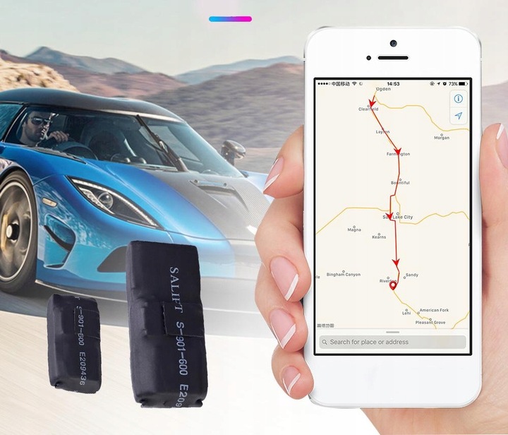 NAJMNIEJSZY LOKALIZATOR GPS S3 MINI NANO PODSŁUCH DYKTAFON TRACKER 400mAh