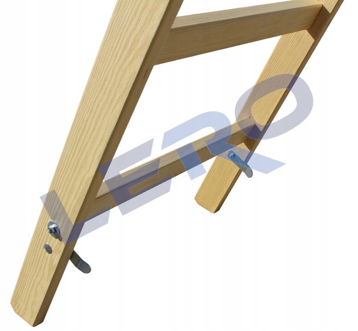Drabina Siedlewski 3,01 m drewno 1 x 12 do 150 kg