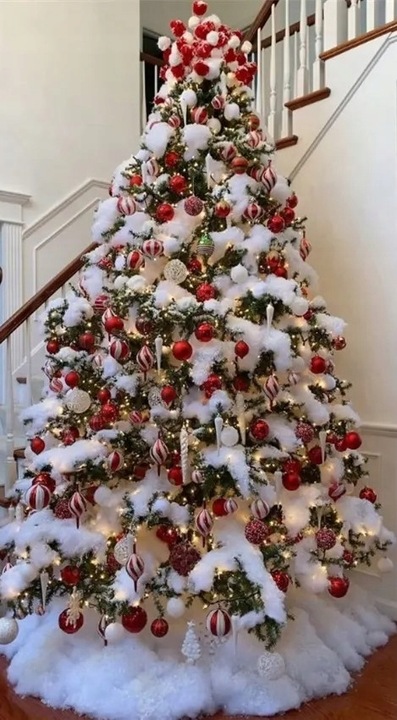 BOMBKI CHOINKOWE CZERWONE NIETŁUKĄCE TRADYCYJNE NA CHOINKĘ ZESTAW 48SZT