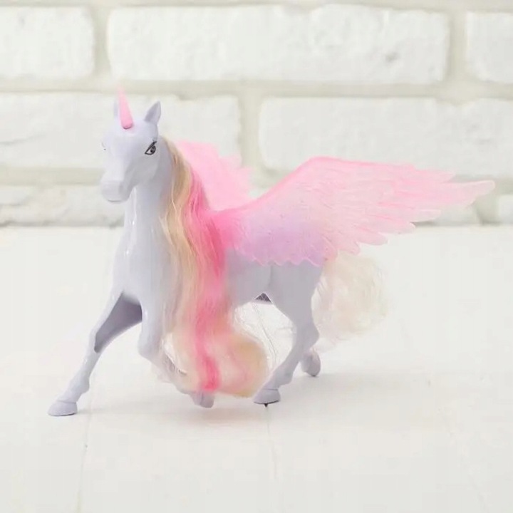 JEDNOROŻEC KOŃ Z RUCHOMYMI SKRZYDŁAMI PEGAZ KONIK