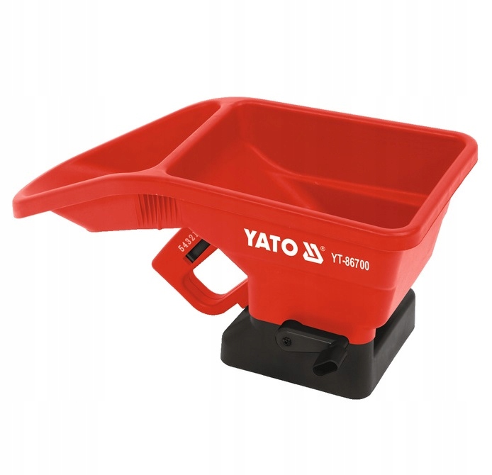 RĘCZNY ROZSIEWACZ SIEWNIK DO TRAWY NAWOZU NASION 3L ŁADOWNOŚĆ 2,5KG YT86700