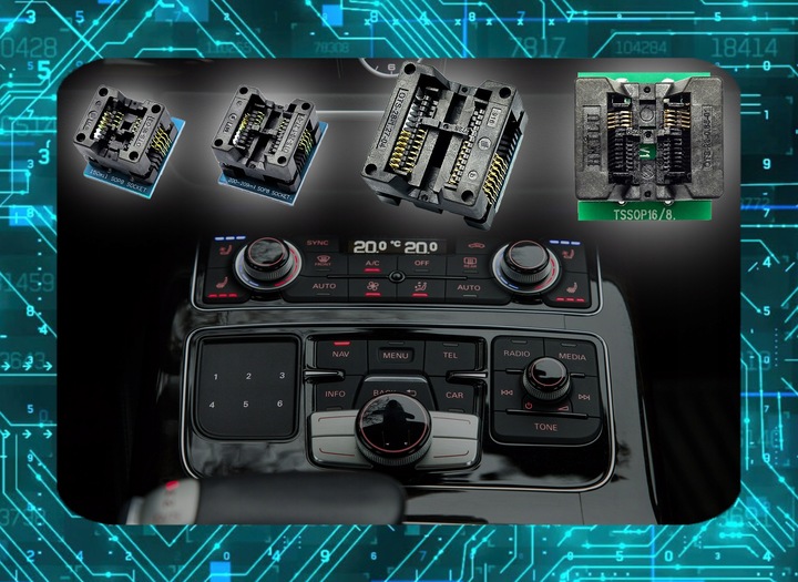 Zestaw Uniwersalny Programator EEPROM i Flash EZP2019+USB SPI EPROM BIOS