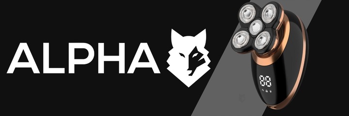 GOLARKA MĘSKA TR5-PRO TRYMER MASZYNKA DO BRODY GŁOWY TWARZY WŁOSÓW ALPHA