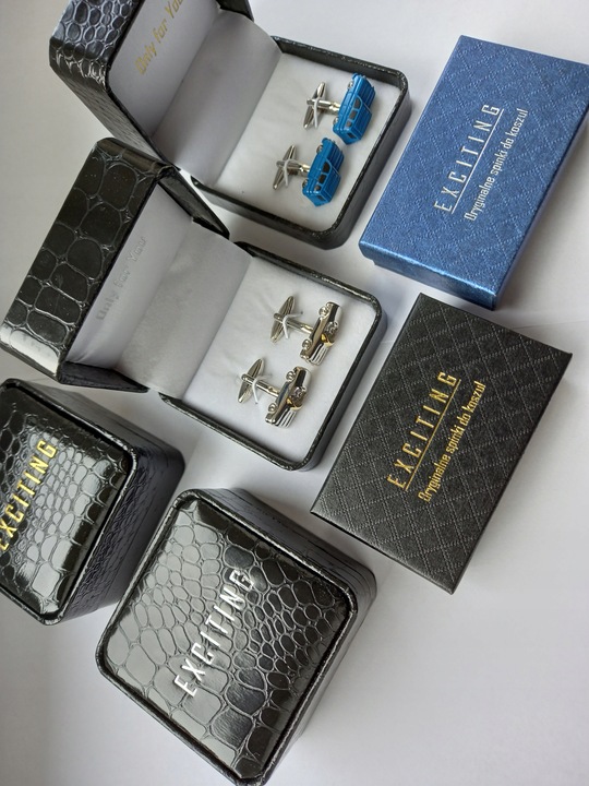 Spinki do mankiet koszuli Motor Motocykl Cross