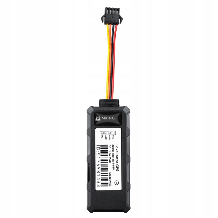 Lokalizator GPS 2G+4G BEZ ABONAMENTU ŚLEDZENIE POJAZDU ŁODZI ODCIĘCIE MK3
