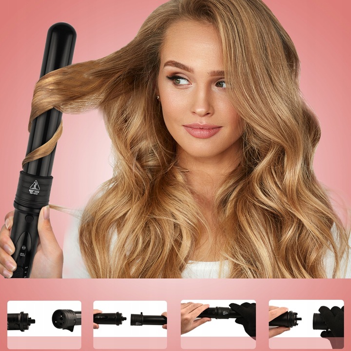 Lokówka Suszarka 6 w 1 Szczotka do Stylizacji Włosów Lokówka do Włosów