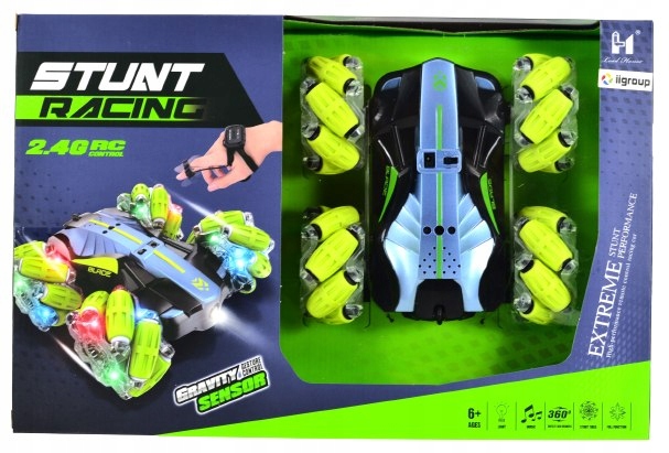 AUTO ZDALNIE STEROWANE SAMOCHÓD 4x4 GRA ŚWIECI RC