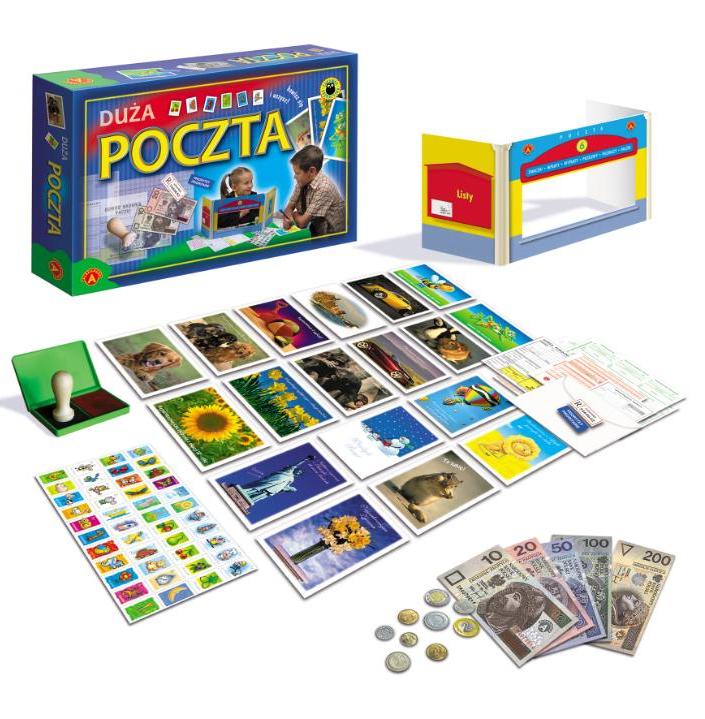 BAWISZ SIĘ I UCZYSZ DUŻA POCZTA ZABAWA LISTONOSZ