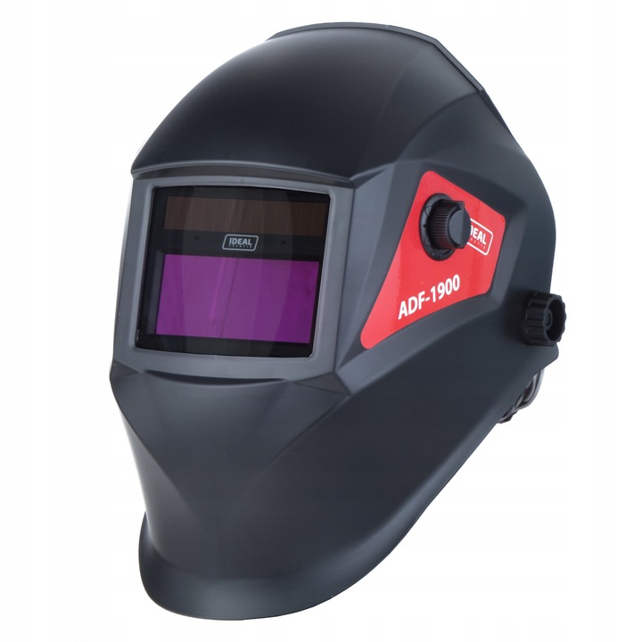 Przyłbica automatyczna Ideal ADF-1900 BLACK MIG MMA TIG SZLIFOWANIE