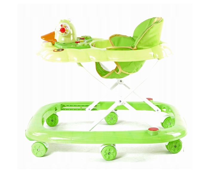 JEŹDZIK CHODZIK INTERAKTYWNY DLA DZIECI REGULACJA WYSOKOŚCI PCHACZ 3 KOLORY