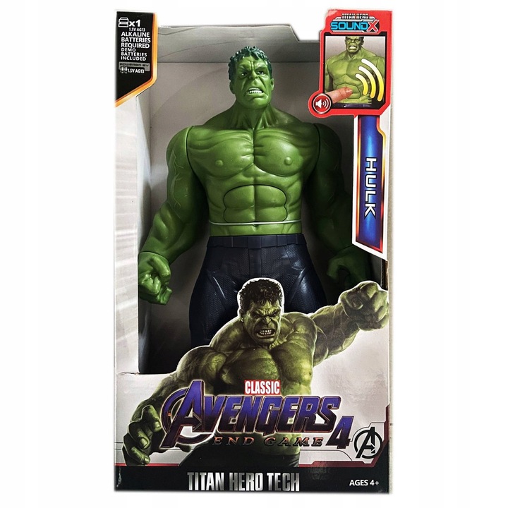 AVENGERS Figurka Interaktywna HULK 30cm