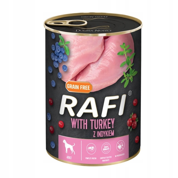 Rafi Premium MIX SMAKÓW Mokra karma dla psa 20x400g