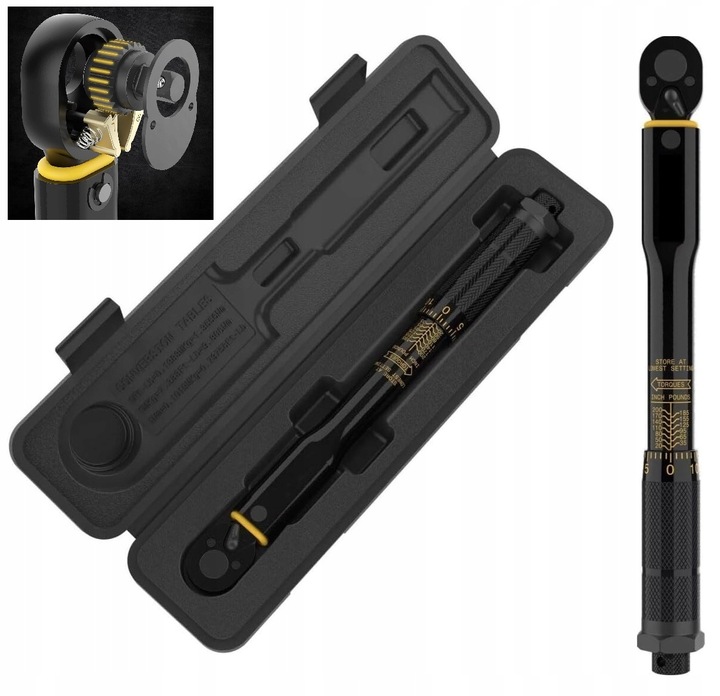 KLUCZ DYNAMOMETRYCZNY 1/2 28-210Nm do Kół z Blokadą