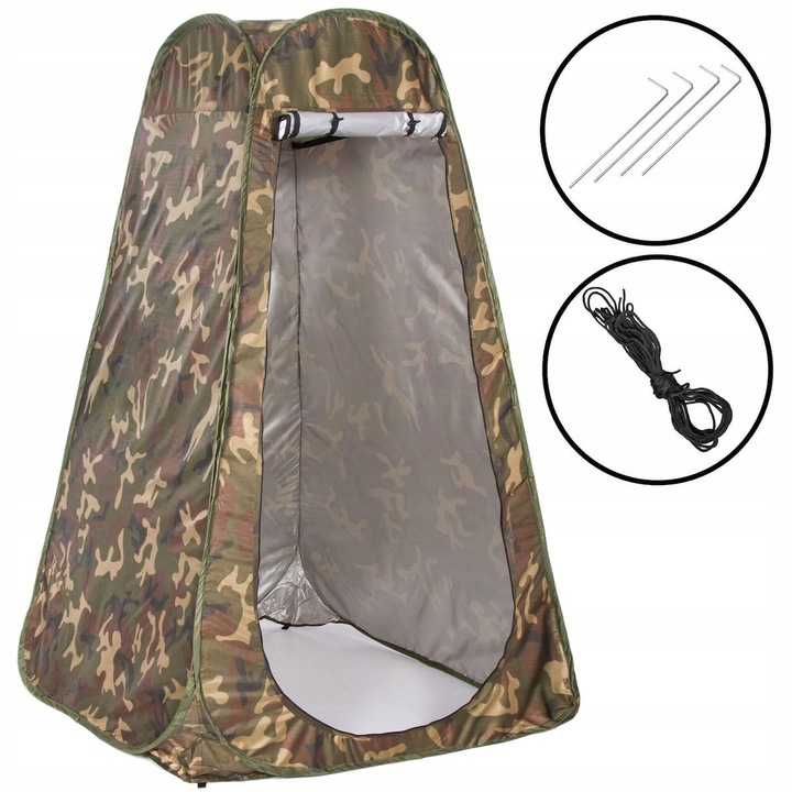 NAMIOT NA PRYSZNIC TOALETA WC PRZEBIERALNIA PRZENOŚNA KEMPINGOWY PLAŻOWY