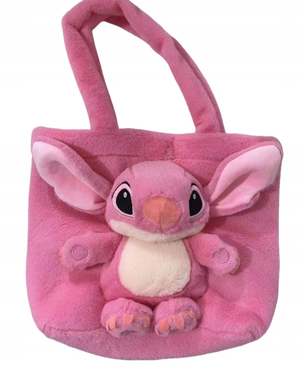 TOREBKA PLUSZAK STICH STITCH MASKOTKA PLUSZOWA TOREBECZKA NA RAMIĘ DZIECI