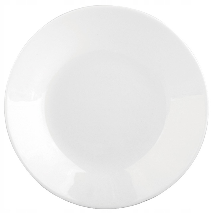 Serwis OBIADOWY komplet talerzy dla 6 osób 18 elementów BIAŁE