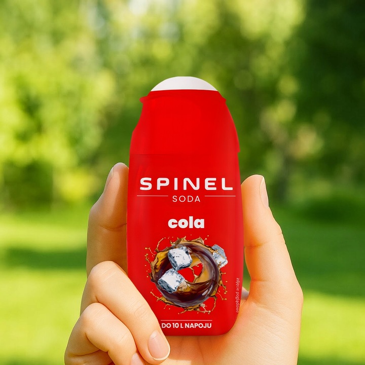 3x SYROP SPINEL SODA DO SATURATORA CYTRYNA-LIMONKA POMARAŃCZA COLA DO 10L