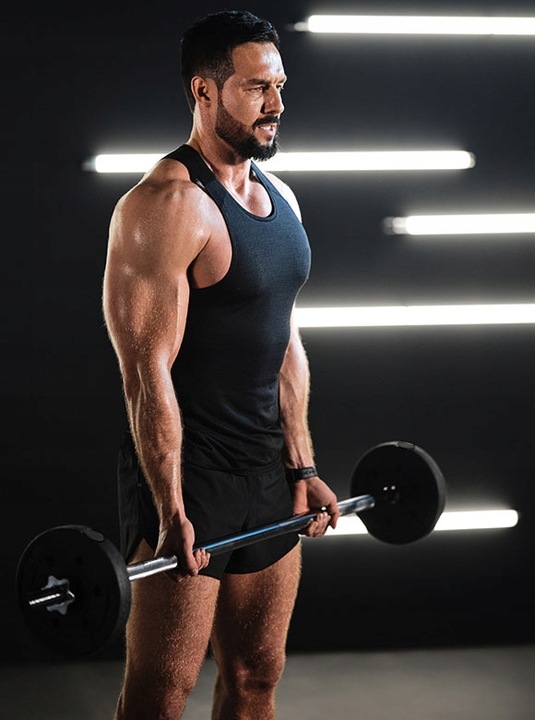 Gryf prosty Sztanga 180cm 28 mm Gwintowany Stalowy Zaciski - Zipro