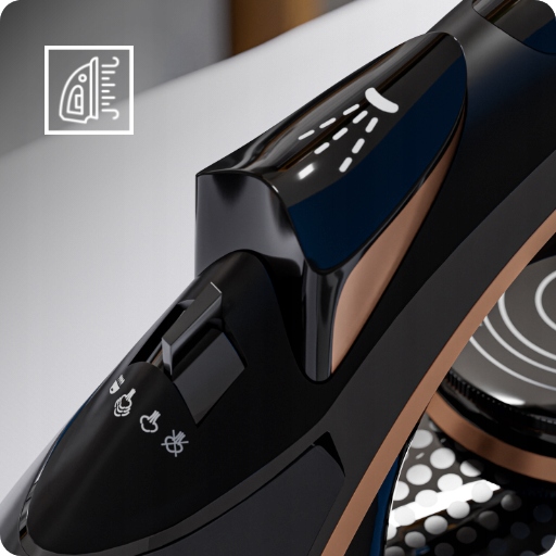 Żelazko parowe Kernau KSSI 3101 C 3200W Wyrzut pary 25-35 g/min Anti-Drip