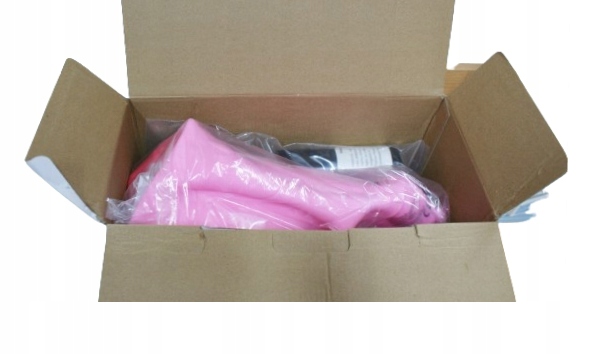 Skoczek gumowy dla dzieci JEDNOROŻEC 60 cm różowy