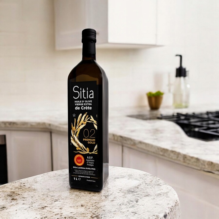 Oliwa z Oliwek Extra Virgin Grecka Sitia 02 Premium 1L data ważności 05/27
